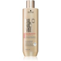 Schwarzkopf Professional Blondme All Blondes Rich tápláló sampon vastag szálú haj 300 ml