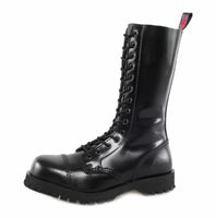 Lederschuhe Unisex - Black Polido - NEVERMIND - 10114S_PolidoBlack 40