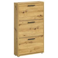 Carryhome VÝKLOPNÁ SKRINKA NA TOPÁNKY, dub artisan, 59/103/17 cm