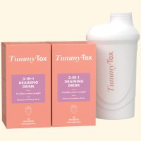 Draining Drink: 2 cutii + CADOU: shaker - Băutură care elimină retentia de apă, balonarea, celulita şi te ajută să slăbeşti. 2x10 plicuri | TummyTox