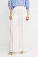 Twinset pantaloni din amestec de in