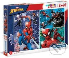 Supercolor Spider-man - puzzle z kategorie Maxi dílky