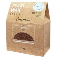 Emocio Pearl wax Cashmere Red aromatizēta svece 350 g