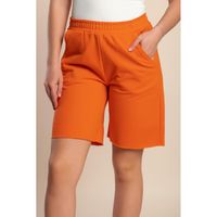 Baumwollshorts, Orange