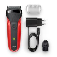 Braun Series 3 300 машинка за бръснене Red 1 бр.