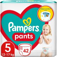 Pampers Pants Size 5 hlačne plenice za enkratno uporabo 12-17 kg 42 kos