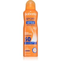 Babaria Sport schützendes Sonnenspray SPF 50 200 ml