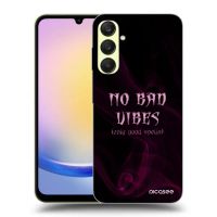 Silikónový prehľadný obal pre Samsung Galaxy A26 5G A266B - No bad vibes