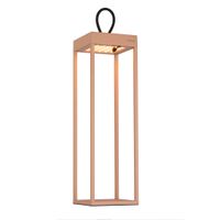 Dieter Knoll NABÍJATEĽNÁ STOLNÁ LAMPA, dotykový stmievač, 15/15/50 cm