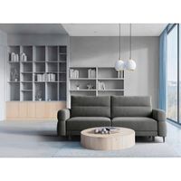 Livetastic ROZKLADACIA POHOVKA, textil, grafitová