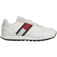 Tommy Hilfiger RETRO LEATHER TJM RUNNER Мъжки обувки за свободното време, бяло, размер