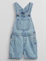 GAP Otroške denim Short Slače s láclem - Girls