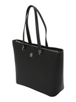 TOMMY HILFIGER Shopper torba  crna / srebro