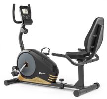 Liegeergometer HS-040L Root schwarz/gold