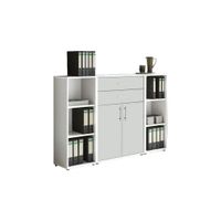 MID.YOU SKŘÍŇ NA ŠANONY, bílá, 172,6/113,6/33 cm