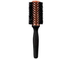 Drevená okrúhla fúkacia kefa s diviačími a nylonovými štetinami Varis Boar Brush Medium - 33 mm + darček zadarmo