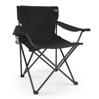 Spokey ANGLER Camping folding chair, black