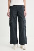 Levi's pantaloni pentru femei, din bumbac SUPERLOW LOOSE CARGO ND