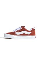 VANS Niske tenisice 'Knu Skool'  kestenjasto smeđa / bijela
