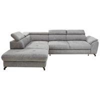 Stylife ROHOVÁ SEDAČKA, textil, sivá