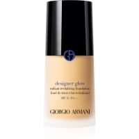 Armani Designer Glow Foundation Verjüngendes und aufhellendes Foundation SPF 15 Farbton 3 30 ml