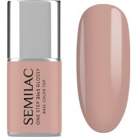 Semilac One Step 3in1 Glossy lac de unghii sub forma de gel culoare 210 French Beige 7 ml