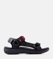 Lee Cooper - producent Fekete sport szandál tépőzárral LCW-34-0960M