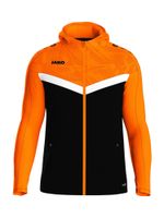 JAKO Sportska jakna  narančasta / crna / bijela