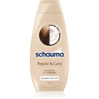 Schwarzkopf Schauma Repair & Care šampon za suhe in poškodovane lase s kokosom 400 ml