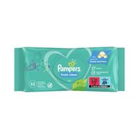 Pampers Fresh Clean dětské vlhčené ubrousky 52 ks