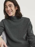 Celio Ateize Rollkragenpullover Grau