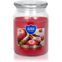 BISPOL Premium Line Apple - Cinnamon dišeča sveča 500 ml