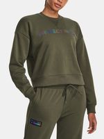 Under Armour Project Rock HW Leg Day Crew Sweatshirt Grün