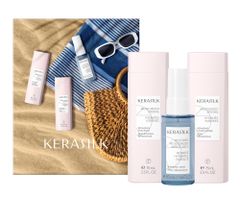 Darčeková sada pre regeneráciu suchých a poškodených vlasov Kerasilk Repairing Travel Set + darček zadarmo