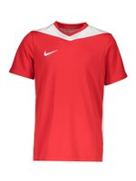NIKE Tehnička sportska majica  svijetlocrvena / bijela