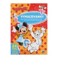 OMAĽOVÁNKY A4 SO SAMOLEPKAMI MINNIE