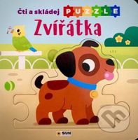 Zvířátka - Čti a skládej puzzle - puzzle z kategorie Naučné knihy