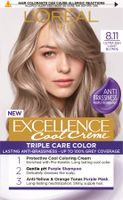 L’Oréal Paris крем за боядисване - EXCELLENCE Cool Cremes - 8.11 Ultra Ash Light Blonde