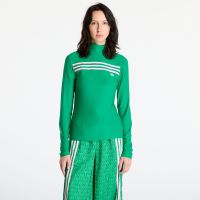 Koszulka adidas Longsleeve 3-Stripe Tee Green L