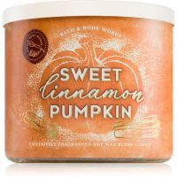 Bath & Body Works Sweet Cinnamon Pumpkin ароматна свещ 411 гр.