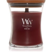 Woodwick Rouge Oud vonná svíčka s dřevěným knotem 275 g