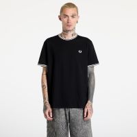 Μπλουζάκι FRED PERRY Twin Tipped T-Shirt Black XL