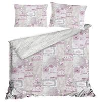 Gipetex Natural Dream Talianská obliečka 100% bavlna Chic Rosa - 220x200 / 2x70x90 cm