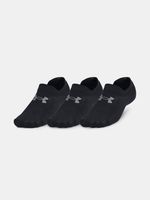 Under Armour UA Essential UltraLowTab Socken 3 Paar Schwarz