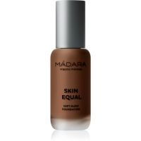 Mádara Skin Equal könnyű állagú alapozó krém SPF 15 árnyalat Mocha 100 30 ml