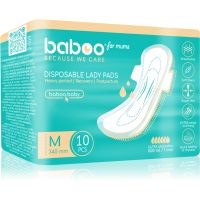 Baboo Postpartum Maternity Pads pôrodnícke vložky jednorazové veľkosť M 10 ks