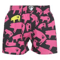 Férfi Represent Clasic malacos boxeralsó - fekete és rózsaszín