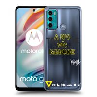 Silikónový prehľadný obal pre Motorola Moto G60 - Kazma - TOHLE JE ŽIVOT A NIC VÍC NEBUDE