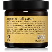 Oway Shield & Finish Supreme Matt Paste zmatňujúca stylingová pasta so strednou fixáciou 50 ml