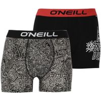 O'Neill BOXER 2-PACK Мъжки боксерки, черно, размер